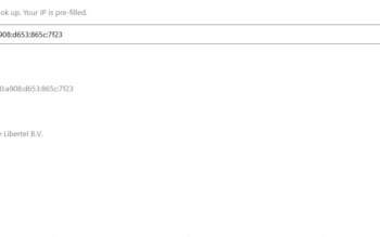 Advanced IP Whois Checker